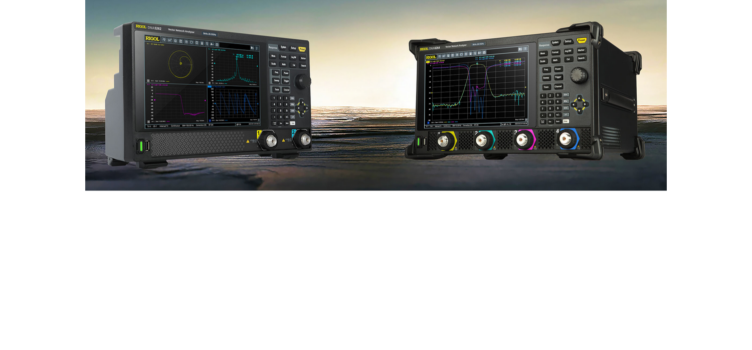 RIGOL DNA5000 / DNA6000vektor hálózatanalizátorok