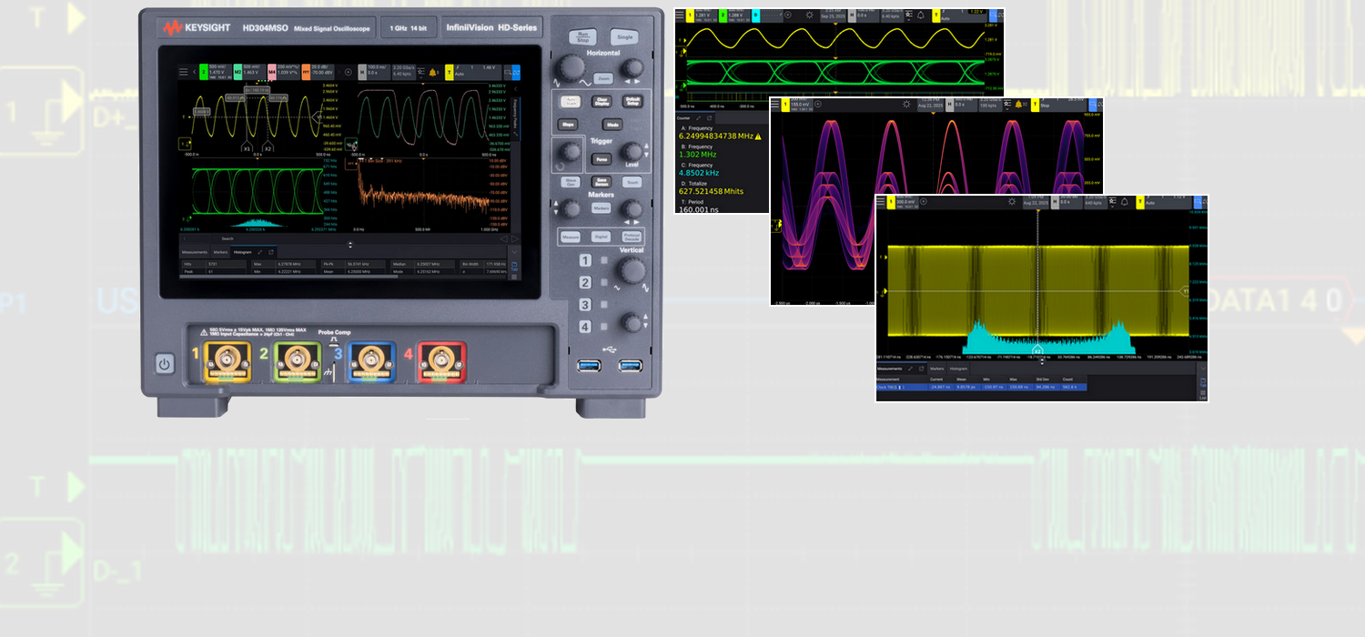 Akár 53%-os megtakarítása Keysight HD3 oszcilloszkópokra!